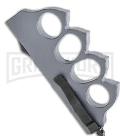 Atomic 1918 Gray OTF Automatic Knuckle Knife - Dagger Two-Tone 9 Atomic 1918 Gray OTF Automatic Knuckle Knife - Dagger Two-Tone -Kershaw Store 1918 Gray OTF Auto Knuckle Knife Dagger TT GX 36283 jr side large