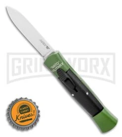 AKC Concord NATO Military Green/Black OTF Automatic Knife - Satin Flat 9 AKC Concord NATO Military Green/Black OTF Automatic Knife - Satin Flat -Kershaw Store AKC 007 Concord NATO Military OTF Automatic Knife Green Black 2.75 Satin Flat BHQ 33952 LS Bottlecap large