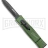 AKC Minion Nato Green OTF Automatic Knife - Dagger Black Plain 2 AKC Minion Nato Green OTF Automatic Knife - Dagger Black Plain -Kershaw Store AKC 007 Mini Concord OTF Auto NATO Green Dagger Black BHQ 135714 jr large
