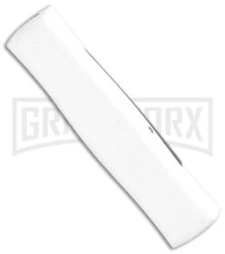 AKC Minion Concord White/Black OTF Automatic Knife - Spear Point Satin Plain 8 AKC Minion Concord White/Black OTF Automatic Knife - Spear Point Satin Plain -Kershaw Store AKC 007 Mini Concord OTF Auto White Black Satin BHQ 135712 jr side large