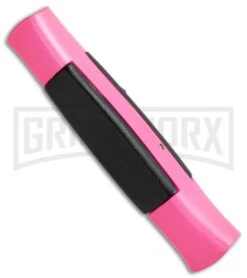 AKC 077 Concord Hot Pink OTF Automatic Knife - Flat Satin Plain -Kershaw Store AKC 077 Concord OTF Hot Pink BHQ 72005 jr side large