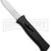 AKC 777 Blackfinger Black OTF Automatic Knife - Dagger Satin Plain 2 AKC 777 Blackfinger Black OTF Automatic Knife - Dagger Satin Plain -Kershaw Store AKC 777 Blackfinger Dagger OTF Auto Black Satin BHQ 50807 jr large
