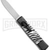 AKC Minion Concord Zebra OTF Automatic Knife - Flat Grind Satin Plain 2 AKC Minion Concord Zebra OTF Automatic Knife - Flat Grind Satin Plain -Kershaw Store AKC Concord Minion Zebra Flat Satin BP 18948 jr 2 large