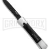 AKC Concord Polish/Black OTF Automatic Knife - Black Plain -Kershaw Store AKC Concord Polish Black OTF AK Black Plain GX 41627 td large