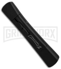 AKC Concord Black OTF Automatic Knife - Tanto Black Plain -Kershaw Store AKC Concord Tanto Black Black BHQ 90285 er spine large