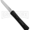 AKC Concord Black OTF Automatic Knife - Tanto Satin Plain -Kershaw Store AKC Concord Tanto Black Satin BHQ 90284 er large