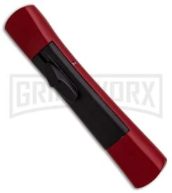 AKC Concord Red/Black OTF Automatic Knife - Tanto Black Plain -Kershaw Store AKC Concord Tanto Red Black Black BHQ 90289 er spine large