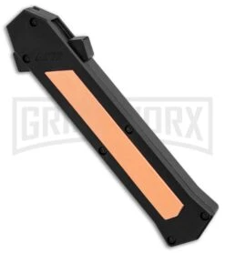 AKC F-16 Copper D/A OTF Automatic Knife - Bayo Satin Plain 8 AKC F-16 Copper D/A OTF Automatic Knife - Bayo Satin Plain -Kershaw Store AKC F 16 BHQ Exclusive Copper Bayo Satin Plain GX 30992 er spine large