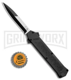 AKC F-16 Black D/A OTF Automatic Knife - Bayo Two Tone 9 AKC F-16 Black D/A OTF Automatic Knife - Bayo Two Tone -Kershaw Store AKC F 16 Black DA OTF Auto Bayo TT Plain BHQ 111245 jr bottlecap large