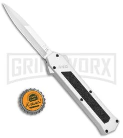 AKC F-16 White D/A OTF Automatic Knife - Bayo Satin Plain 9 AKC F-16 White D/A OTF Automatic Knife - Bayo Satin Plain -Kershaw Store AKC F 16 White DA OTF Bayo Satin Plain BP 23853 jr bottlecap large