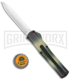 AKC F-20 Camo D/A OTF Automatic Knife - Spear Point Satin Plain 9 AKC F-20 Camo D/A OTF Automatic Knife - Spear Point Satin Plain -Kershaw Store AKC F 20 DA SP OTF Auto Camo Satin BHQ 141095 jr bottlecap large