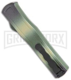 AKC F-20 Camo D/A OTF Automatic Knife - Spear Point Satin Plain 8 AKC F-20 Camo D/A OTF Automatic Knife - Spear Point Satin Plain -Kershaw Store AKC F 20 DA SP OTF Auto Camo Satin BHQ 141095 jr side large