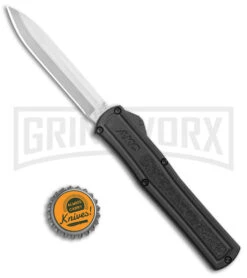 AKC F-20 Black D/A OTF Automatic Knife - Spear Point Satin Plain 9 AKC F-20 Black D/A OTF Automatic Knife - Spear Point Satin Plain -Kershaw Store AKC F 20 DA SP OTF Auto black Satin BHQ 141097 jr bottlecap large