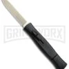 AKC 077 Concord Black OTF Automatic Knife - Flat Gold Plain -Kershaw Store AKC OTF Black Concord 077 Gold Flat BHQ 52351 jr 1 large