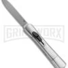 AKC Concord Polished OTF Automatic Knife - Satin Plain 1 AKC Concord Polished OTF Automatic Knife - Satin Plain -Kershaw Store AKC OTF Concord Silver Dagger BHQ 52365 jr large