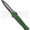 AKC X-treme Ace Green Automatic Knife - Black Two Tone Plain 1 AKC X-treme Ace Green Automatic Knife - Black Two Tone Plain -Kershaw Store AKC X treme Ace Auto Green Black TT ACE GTT BHQ 136921 jr large