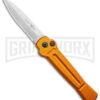 AKC X-treme Ace Orange Automatic Knife - Satin Plain -Kershaw Store AKC X treme Ace Auto Orange Satin BHQ 136149 jr large