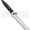 AKC X-treme Ace Silver Black Automatic Knife -Kershaw Store AKC X treme Ace Auto Silver Black BHQ 113942 jr large
