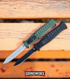 AKC X-treme EVO Black OTF Automatic Knife - Black Plain -Kershaw Store AKC X treme EVO OTF Automatic Knife Green Satin BHQ 105417 kp orange web large