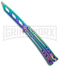 Andux Spectre Balisong Butterfly Trainer - Tanto Spectrum