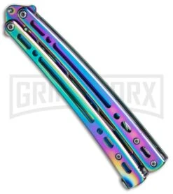 Andux Spectre Balisong Butterfly Trainer - Tanto Spectrum -Kershaw Store Andux Spectre Trainer Tanto Spectrum BP 24594 er spine large