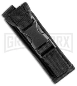 Atomic Slim Dagger Silver OTF Automatic Knife - Two Tone Plain -Kershaw Store Atomic Dagger Silver OTF Auto TT GX 35019 jr sheath large