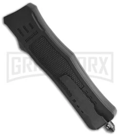 Atomic Defender Medium OTF Automatic Knife Black - Serr Two Tone Tanto 9 Atomic Defender Medium OTF Automatic Knife Black - Serr Two Tone Tanto -Kershaw Store Atomic Defender Black OTF Auto Tanto TT Serr GX 36396 jr side large