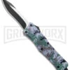 Atomic Defender Large OTF Recurve Auto Knife Gray Digi Camo - Two Tone Plain -Kershaw Store Atomic Defender Large OTF Auto Gray Digi Camo TT Recurve GX 38232 jr large