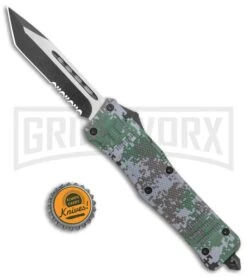 Atomic Defender Large OTF Auto Grey Digi Camo - Two Tone Tanto, Serr -Kershaw Store Atomic Defender Large OTF Auto Gray Digi Camo TT Tanto Serr GX 38224 jr bottlecap large
