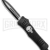 Atomic Defender Large OTF Automatic Knife Punisher Black - Two Tone Dagger -Kershaw Store Atomic Defender Large OTF Auto Punisher Black TT Dagger GX 37200 jr large