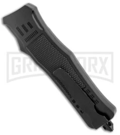 Atomic Defender Large OTF Automatic Knife Punisher Black - Two Tone Dagger -Kershaw Store Atomic Defender Large OTF Auto Punisher Black TT Dagger GX 37200 jr side large