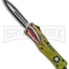 Atomic Defender Large OTF Auto Knife Yellow Warhawk - Two Tone Dagger 2 Atomic Defender Large OTF Auto Knife Yellow Warhawk - Two Tone Dagger -Kershaw Store Atomic Defender Large OTF Auto Yellow Warhawk TT Dagger GX 37756 jr large