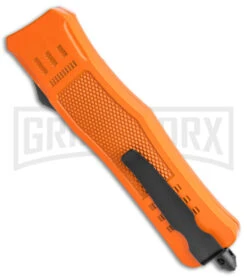 Atomic Defender Medium OTF Automatic Knife Orange - Two Tone Dagger 8 Atomic Defender Medium OTF Automatic Knife Orange - Two Tone Dagger -Kershaw Store Atomic Defender Medium OTF Auto Orange TT Dagger GX 38583 jr side large