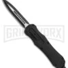 Atomic FL D/A OTF Automatic Knife - Dagger Black Plain