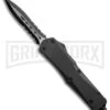 Atomic Lance Dagger Black OTF Automatic Knife - Two Tone Serr -Kershaw Store Atomic Lance Dagger Black TT Serr WNS IT M2 BP 19201 jr large
