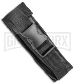 Atomic Lance Black OTF Automatic Knife - Two Tone Double Serr -Kershaw Store Atomic Large Shield Dagger Black OTF Auto TT Double Serr GX 38227 jr sheath large