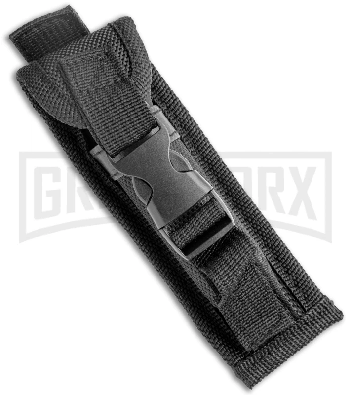 Atomic Defender Mini OTF Automatic Knife Red Skull - Two Tone Drop Point Plain 6 Atomic Defender Mini OTF Automatic Knife Red Skull - Two Tone Drop Point Plain - Image 4