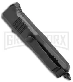 Atomic Mini Shield Dagger Black OTF Automatic Knife - Serr 8 Atomic Mini Shield Dagger Black OTF Automatic Knife - Serr -Kershaw Store Atomic Mini Shield Dagger Black OTF Auto Serr GX 19604 jr side large