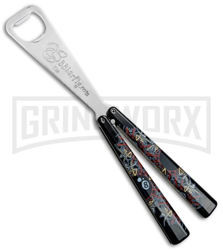 BB Barfly 8-Ball Bottle Opener Butterfly Trainer 3 BB Barfly 8-Ball Bottle Opener Butterfly Trainer