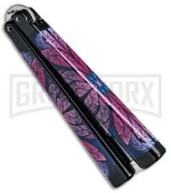BB Barfly Psychedelic Flowers Bottle Opener Butterfly Trainer -Kershaw Store BB Barfly Bottle Opener Butterfly Trainer Psychedelic Flowers BHQ 83039 jr side large