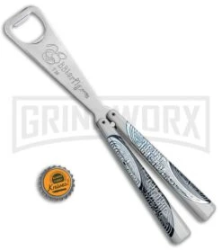 BB Barfly Ying Yang Maze Bottle Opener Butterfly Trainer -Kershaw Store BB Barfly Bottle Opener Butterfly Trainer Ying Yang Maze BHQ 83037 jr bottlecap large