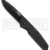 Bear Edge 61100 Black G-10 Spring Assisted Knife - Black Plain -Kershaw Store Bear Edge black G10 black 61100 BHQ 68033 er large