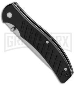 Bear Ops Bear Swipe III Black Spring Assisted Knife - Satin Plain -Kershaw Store Bear Ops Bear Swipe III SA Black Satin A 300 ALBK S BHQ 31072 jr spine large