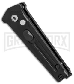 Bear Ops Black Bold Action III Mini Automatic Knife - Black Plain -Kershaw Store Bear Ops Bold Action III mini black black BHQ 68882 er spine large