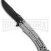 Bear OPS Bear-Song VI Gray Butterfly Knife - Black Plain -Kershaw Store Bear Son Breeden B 600 AIBK B 35033 BHQ 51711 jr large