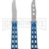 Bear & Son 114BL & 114BLTR Blue Butterfly Knife 2-Pack -Kershaw Store Bear and Son 2 Pack Butterfly Special Blue BHQ 88811 er large