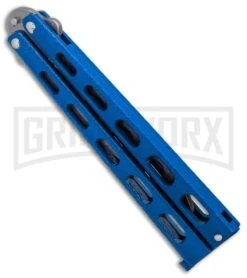 Bear & Son 114BL & 114BLTR Blue Butterfly Knife 2-Pack -Kershaw Store Bear and Son 2 Pack Butterfly Special Blue BHQ 88811 er trainer spine large