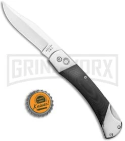 Bear And Son Black G-10 Automatic Lockback Knife - Satin Plain GA97 11 Bear And Son Black G-10 Automatic Lockback Knife - Satin Plain GA97 -Kershaw Store Bear and Son Auto LB Black G 10 Satin GA97 BHQ 120902 jr bottlecap large