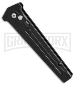 Bear Ops Black Bold Action III Automatic Knife - Black Plain -Kershaw Store Bear ops Bold action 3 black BHQ 51649 er spine large
