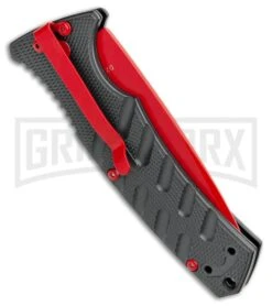 Boker Plus Black Widow Strike Automatic Knife - Drop Point Red 10 Boker Plus Black Widow Strike Automatic Knife - Drop Point Red -Kershaw Store Boker Black Widow Strike Drop DP Black Red 01BO434NSOI BHQ 97030 jr side large